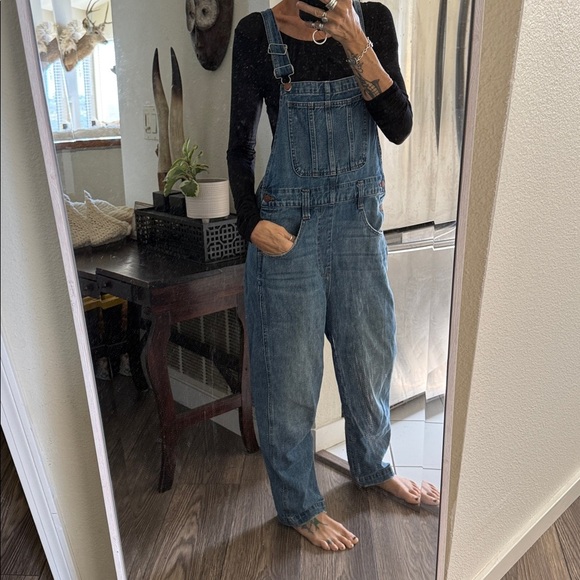 Madewell size small denim overalls - Picture 3 of 9